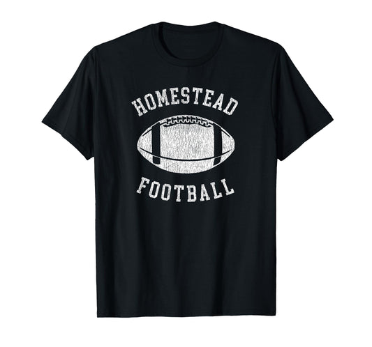 Homestead Football Distressed Vintage 80's Throwback Classic T-Shirt