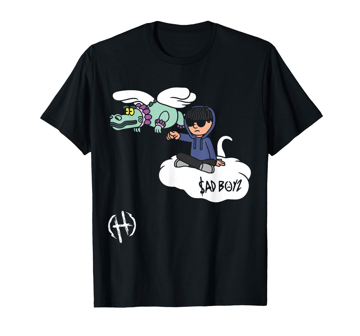 Mente positiva Junior Regional Tumbados H Belicos Sad Boys T-Shirt