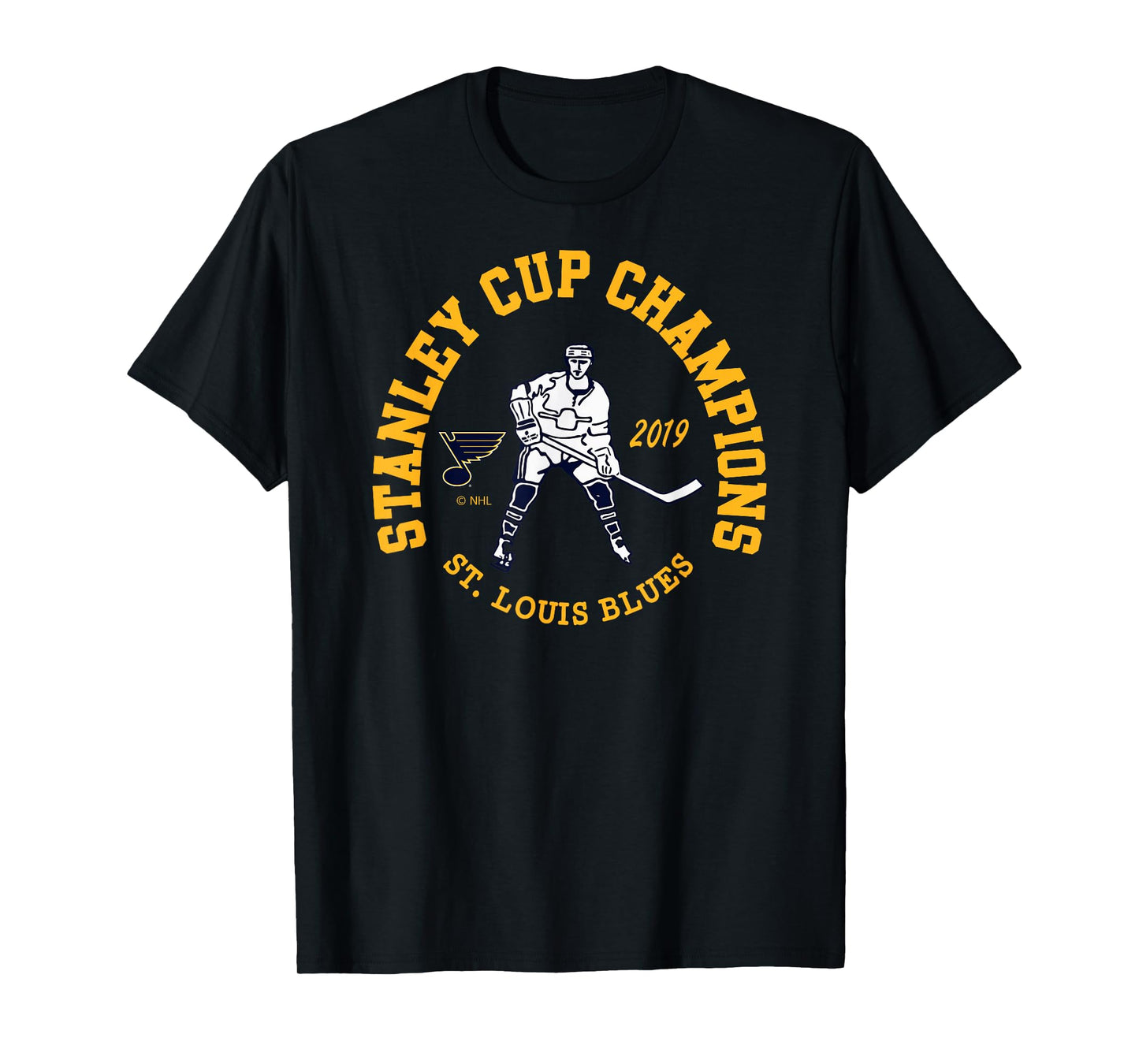 St. Louis Blues Stanley Cup Champions 2019 Royal T-Shirt