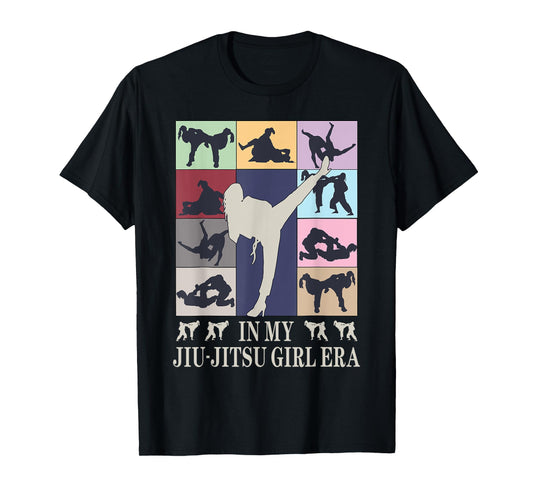 In My Jiu Jitsu Girl Era Groovy Jiu Jitsu Girls T-Shirt