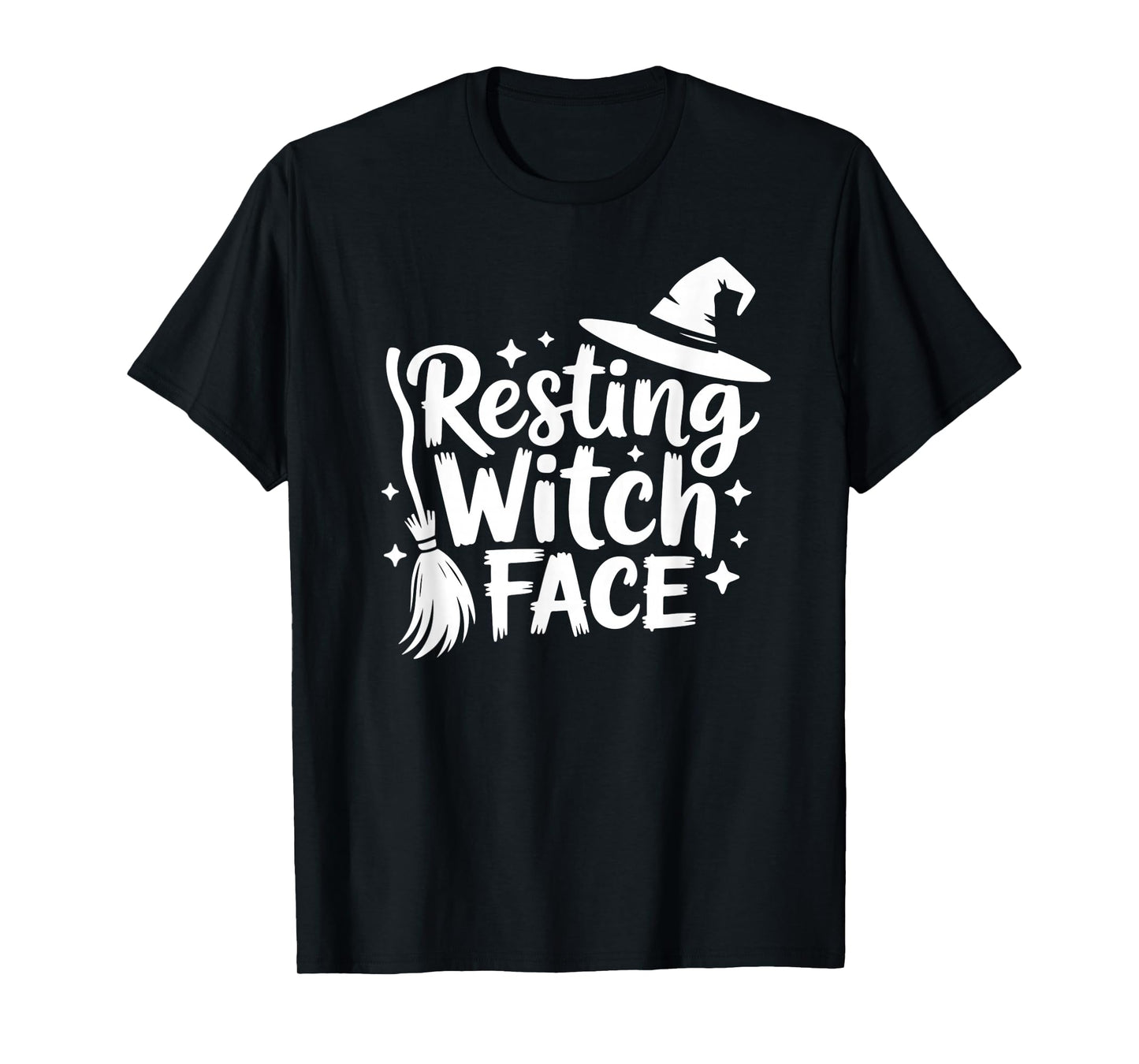 Resting Witch face Halloween T-Shirt