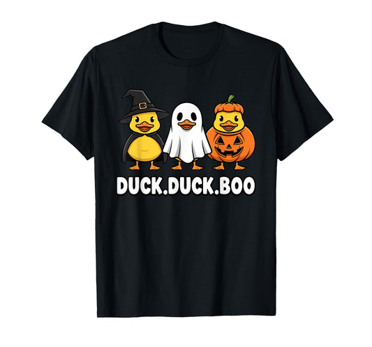 Duck Boo Halloween Ducks Witch Ghost Pumpkin Family Matching T-Shirt