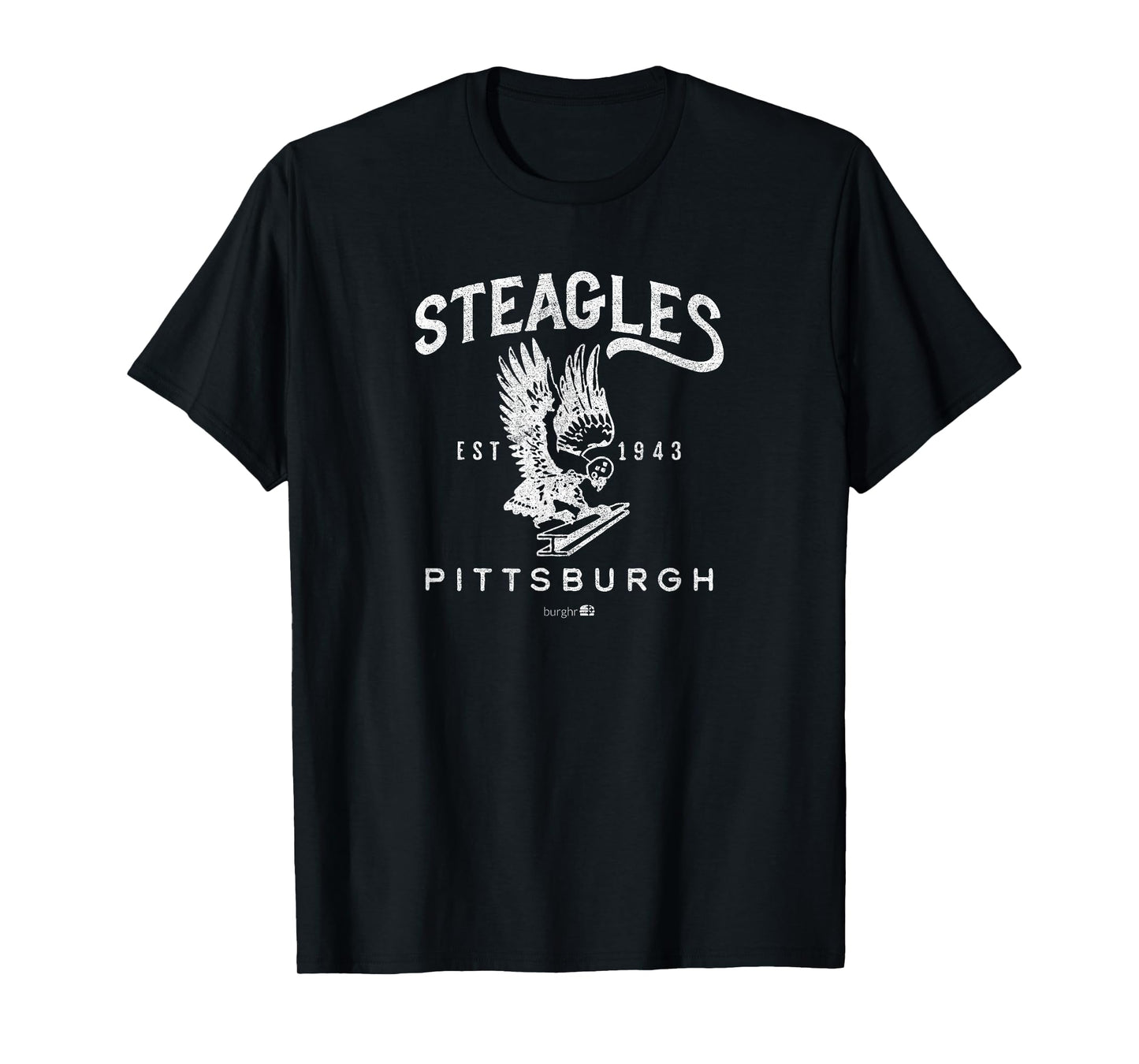 Burghr Steagles | 1943 T-Shirt, Small, Black