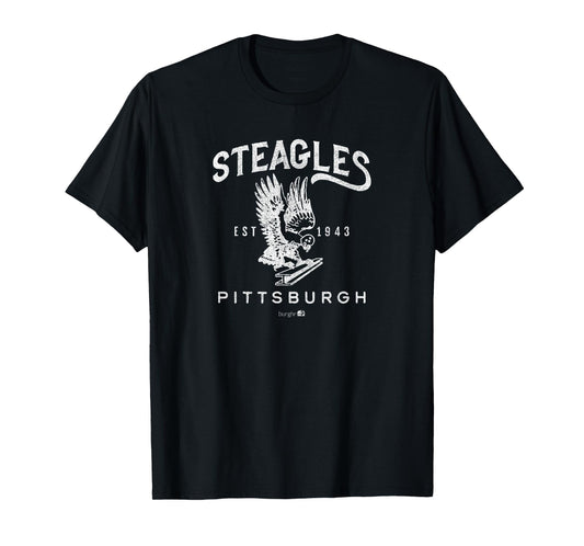 Burghr Steagles | 1943 T-Shirt, Small, Black