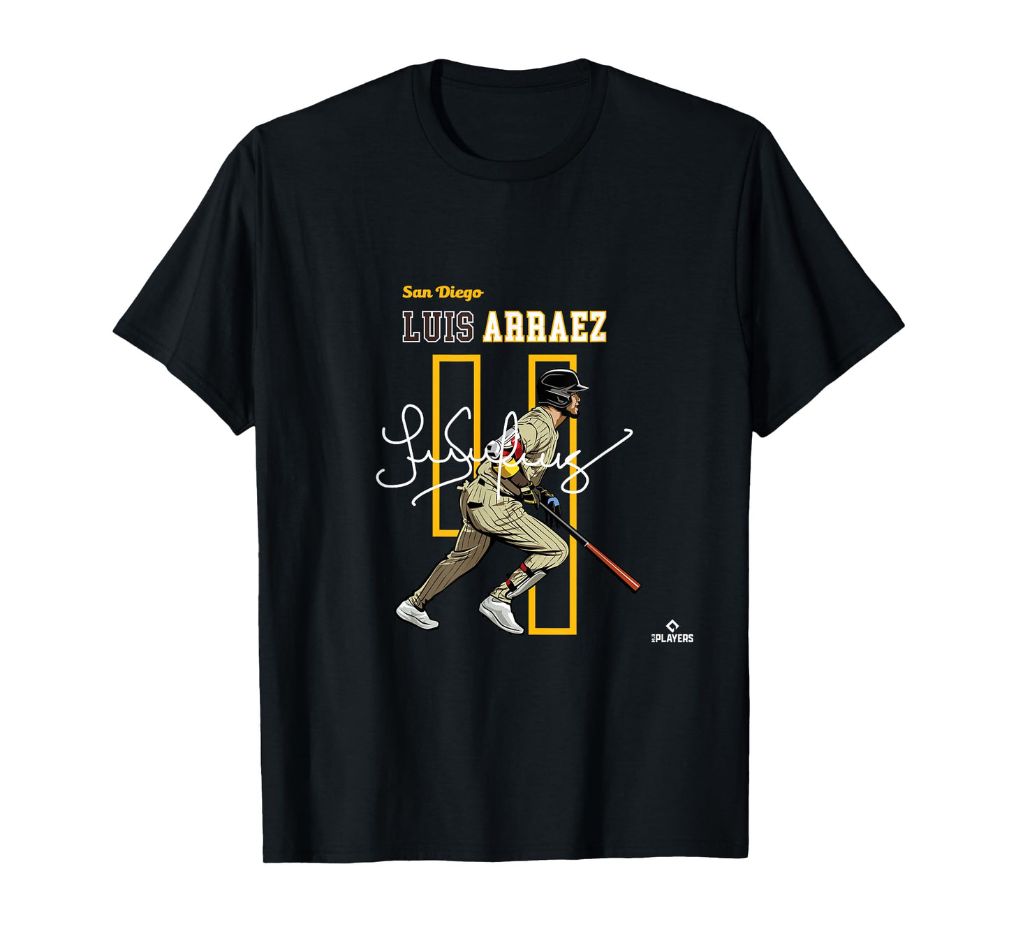 Luis Arraez | San Diego Baseball Players | MLBLAR3005 T-Shirt