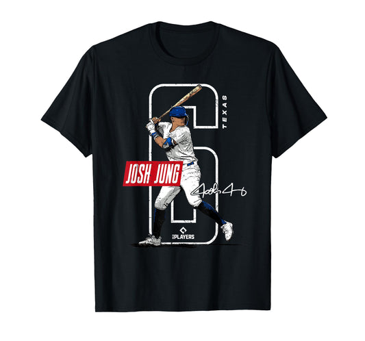 Josh Jung | Texas Baseball Players | MLBJOJ3002 T-Shirt