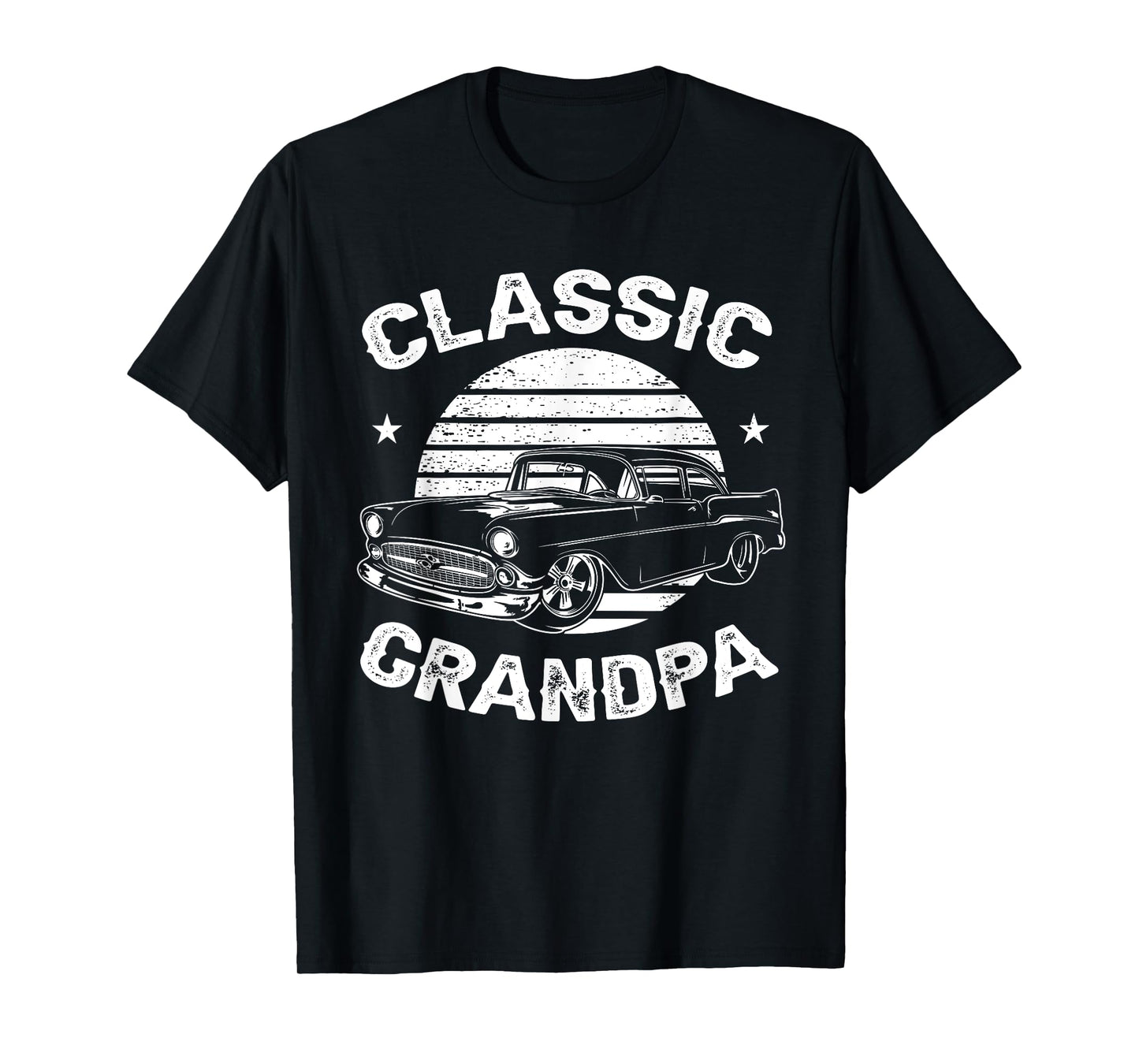 Grandpa Vintage Retro Classic Funny Car Lover Enthusiast T-Shirt
