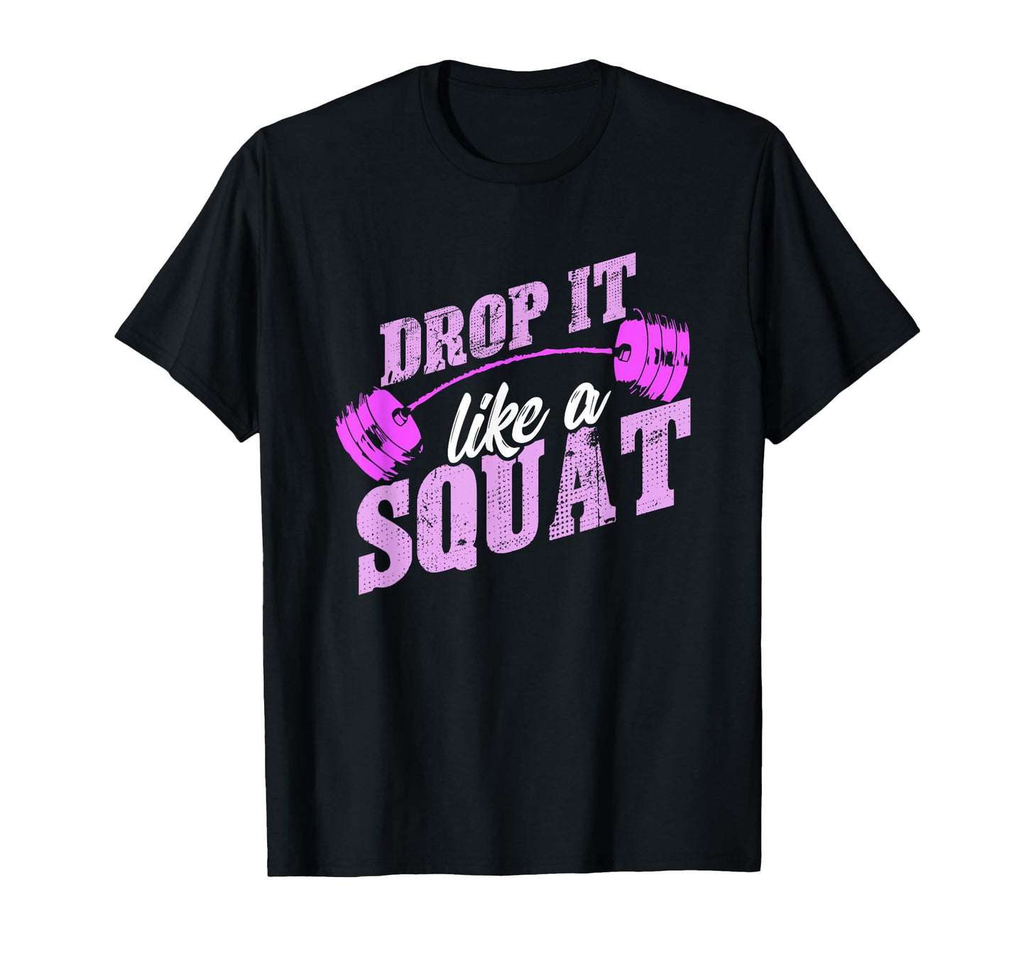 Drop It Like A Squat Tee, Classic Vintage Gym Fitness Shirt T-Shirt
