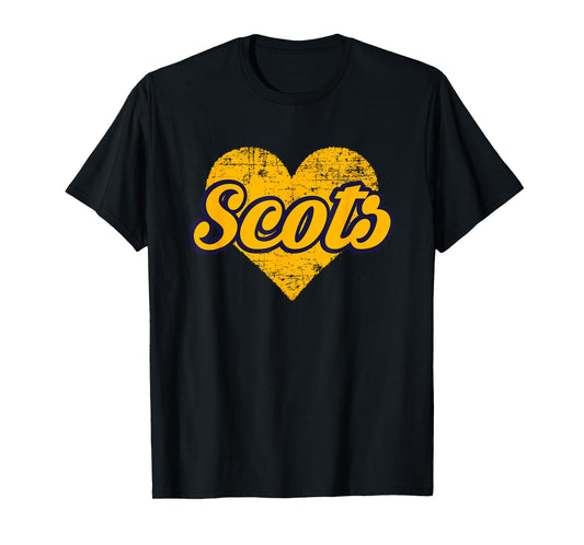 Highland Park Scots Over Heart T-Shirt