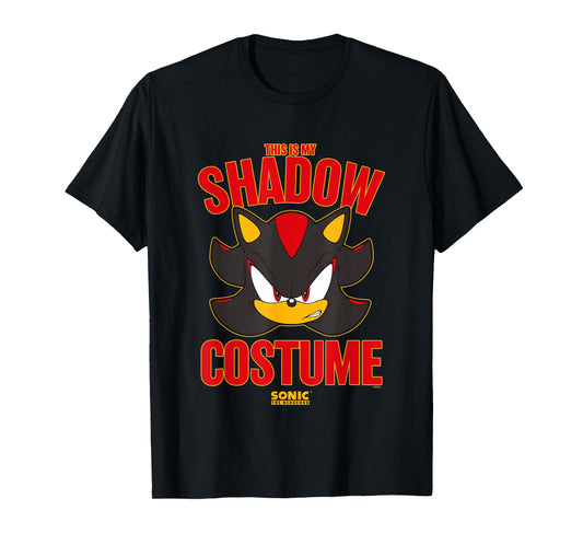 Sonic The Hedgehog Halloween This Is My Shadow Costume T-Shirt