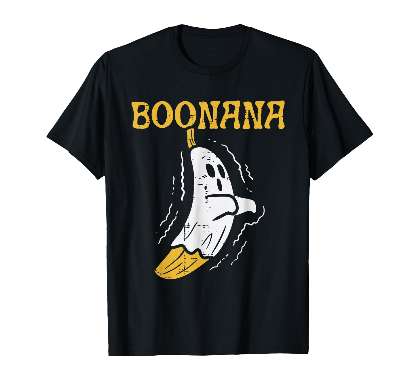 Boonana Cute Ghost Banana Halloween Costume Men Women Kids T-Shirt