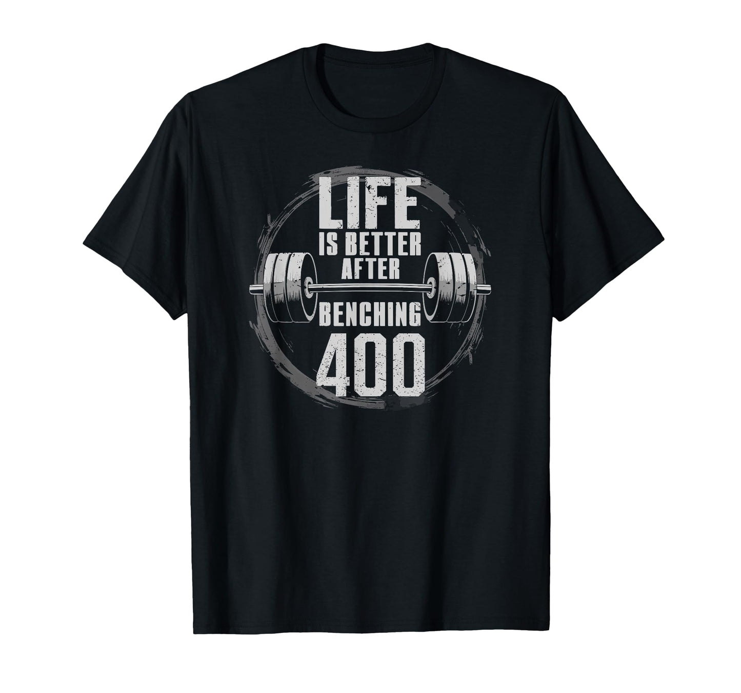 Funny 400 Pound Bench Press Gym - Better After Benching 400 T-Shirt
