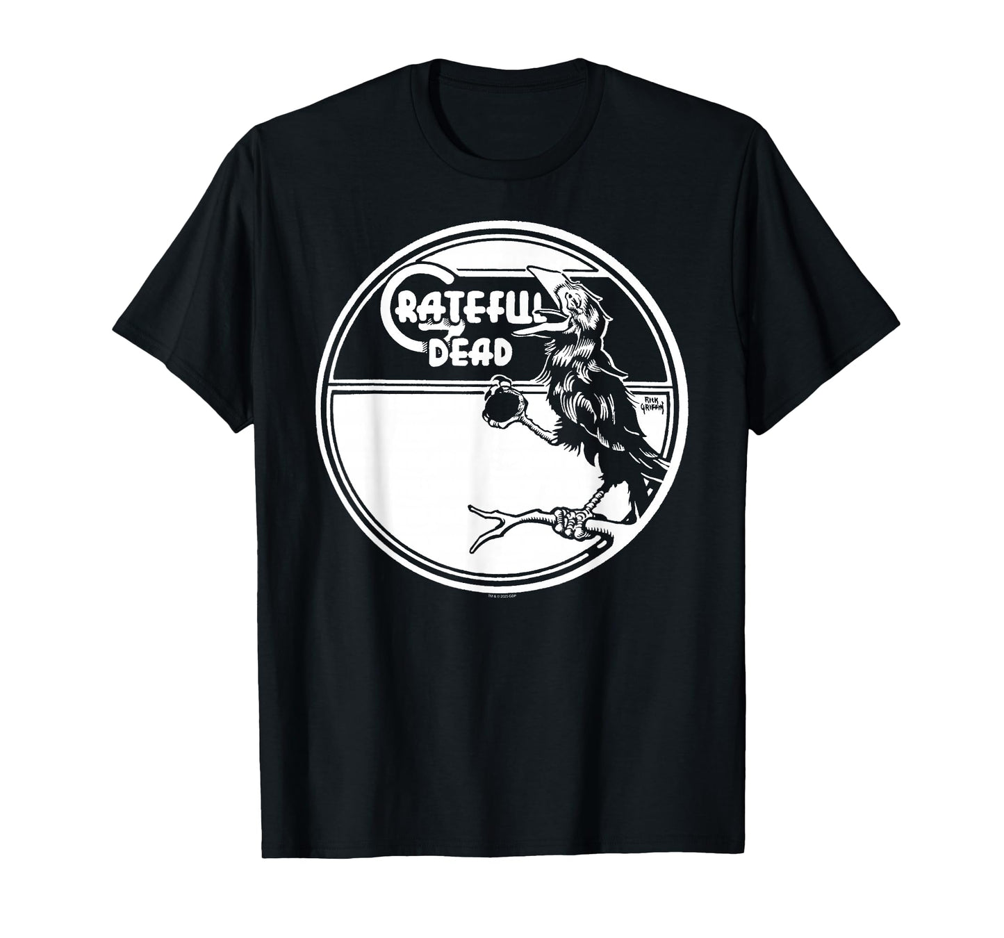 Grateful Dead Wake of the Flood Crow Label Vintage Band T-Shirt