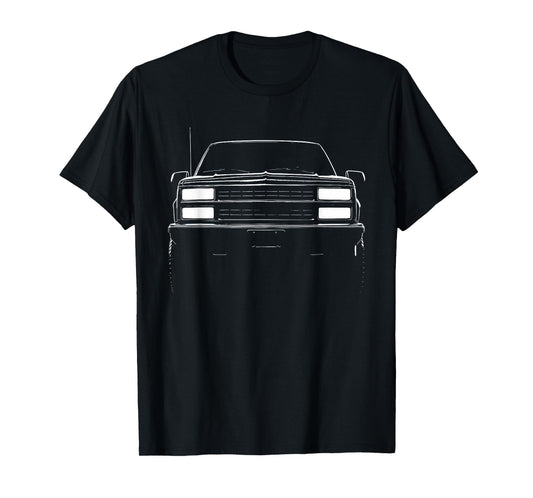 88-98 CK Truck GMT400 Front Grill Silhouette OBS T-Shirt