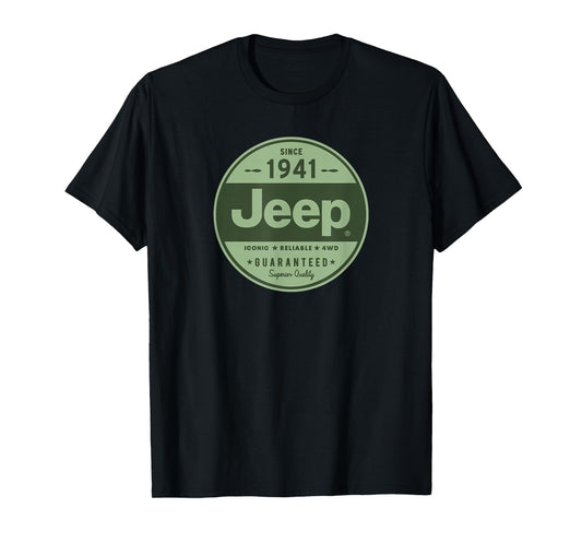 Jeep 1941 Vintage Logo - Officially Licensed T-Shirt
