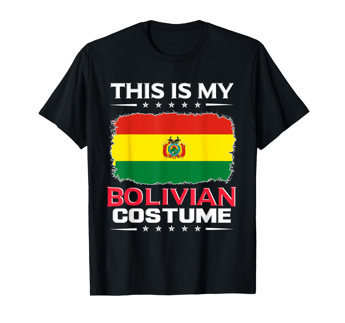 This Is My Bolivian Costume Bolivia T-Shirt