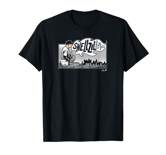 Blake Snell - Snellzilla - Los Angeles Baseball T-Shirt