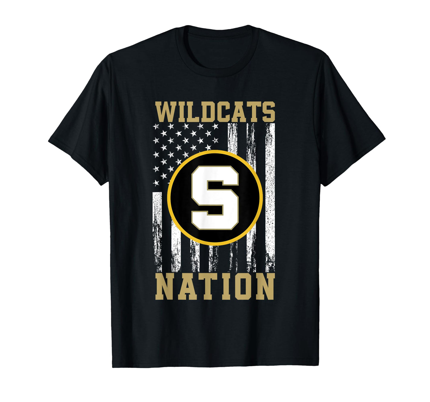 Scottsboro Wildcats Logo Nation HS T-Shirt