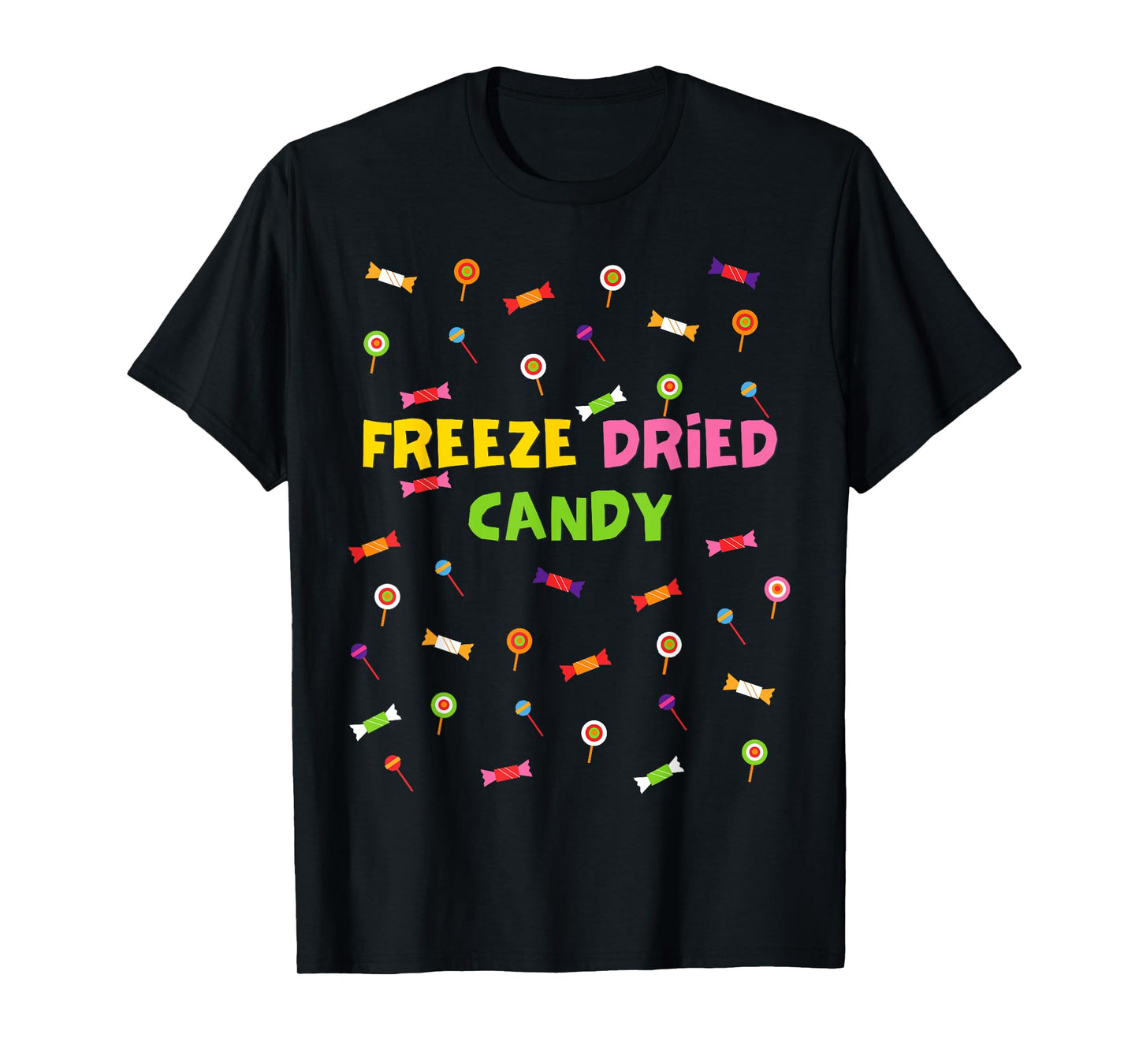 Freeze Dried Candy - Freeze Dried Candy T-Shirt, Small, Black