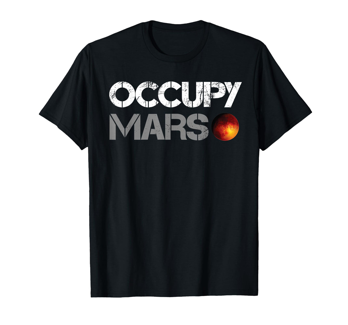 Trending Tees Vintage Occupy Mars T-Shirt