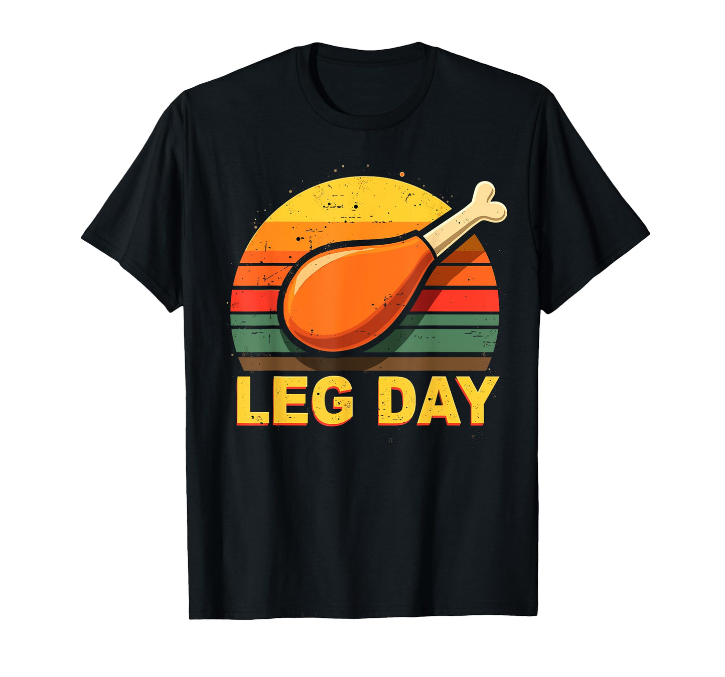 Autumn Fall Season Funny Thanksgiving Turkey Joke Unisex-Kids, Unisex-Adults Black Small Retro Short Sleeve T-Shirt