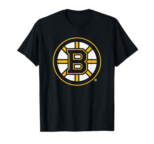 Boston Bruins Icon Black Officially Licensed T-Shirt