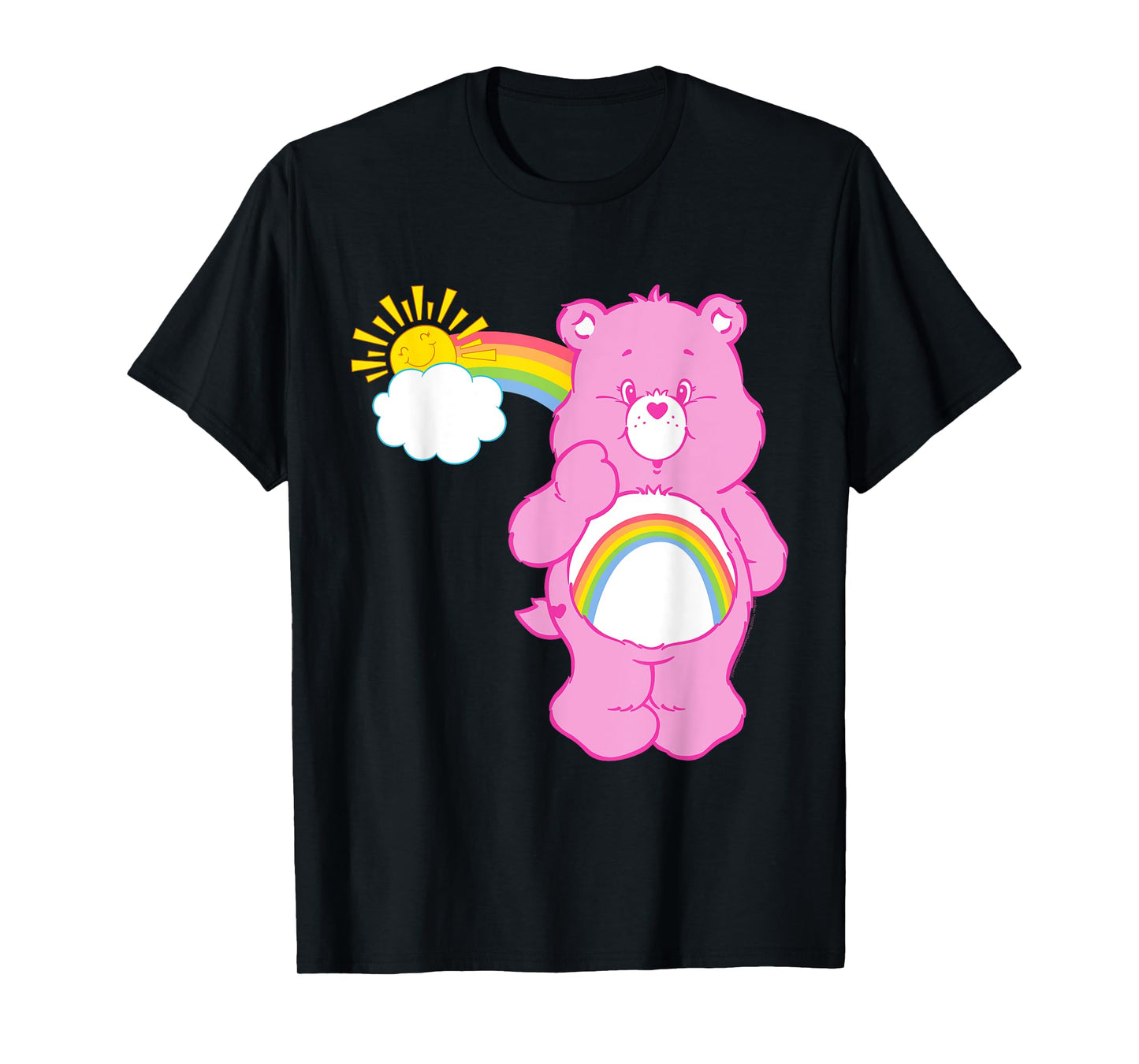 Care Bears Cheer Bear Rainbow Glow T-Shirt