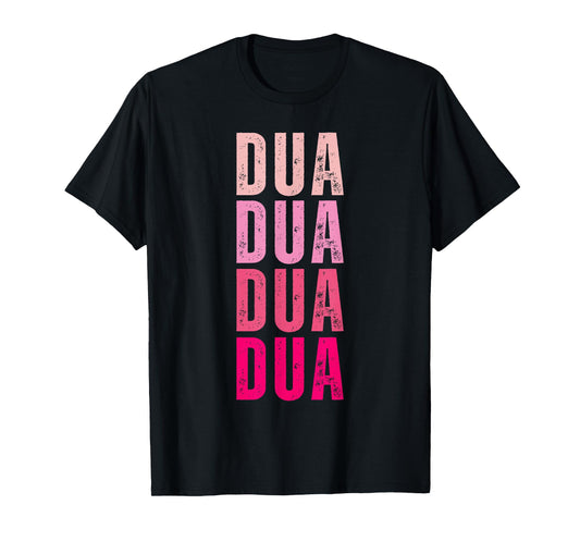 Personalized Name Dua I Love Dua Vintage T-Shirt