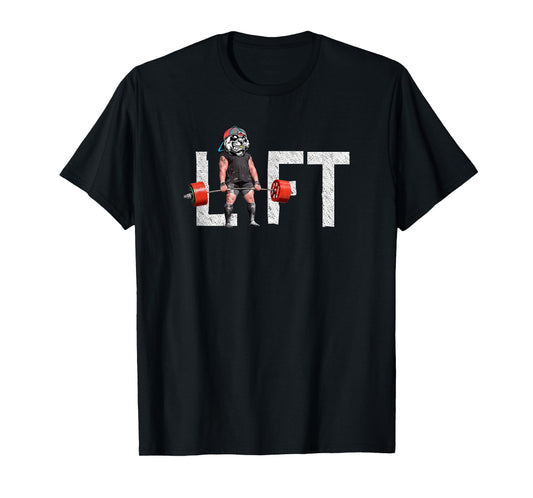 Lift Panda - Weight Lifting - Gym Shirt Work Out - Deadlift T-Shirt