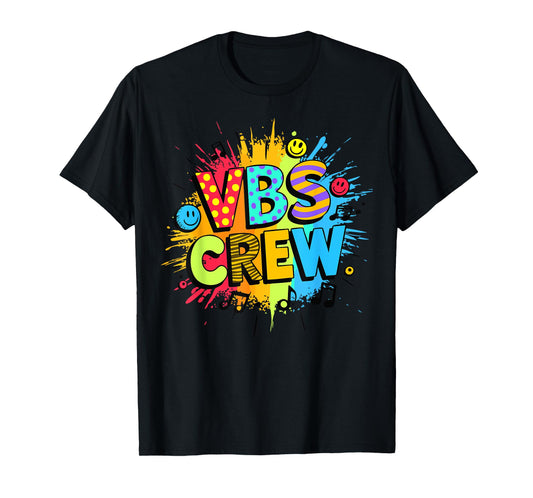 VBS Crew Sunday Music Choir Team Vacation Bible School Squad T-Shirt