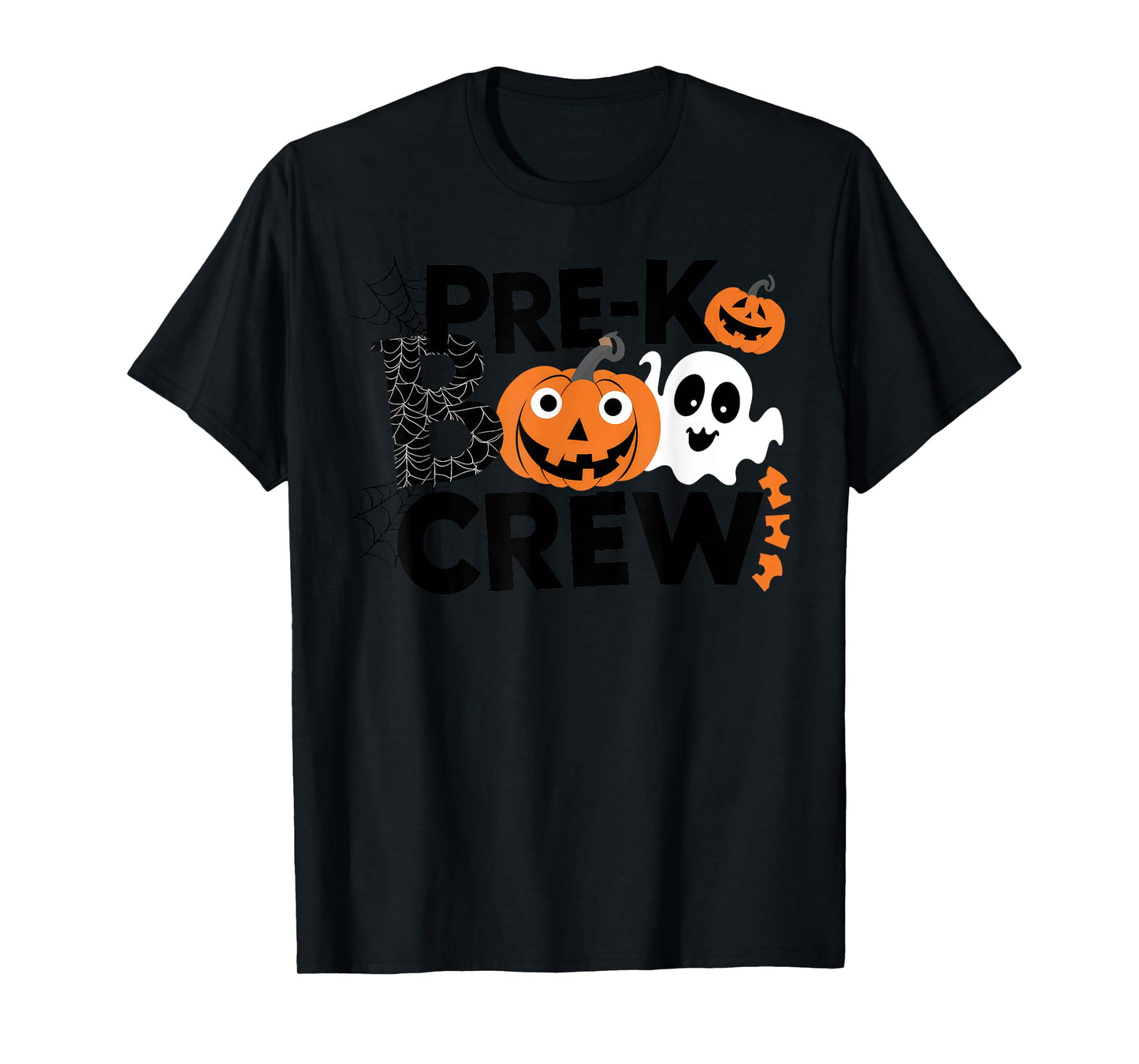 Pre-K Boo Crew Teacher Students Halloween Party Team T-Shirt