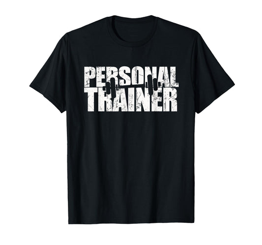 Vintage PERSONAL TRAINER Wellness Instructor Yoga Gym Squad T-Shirt