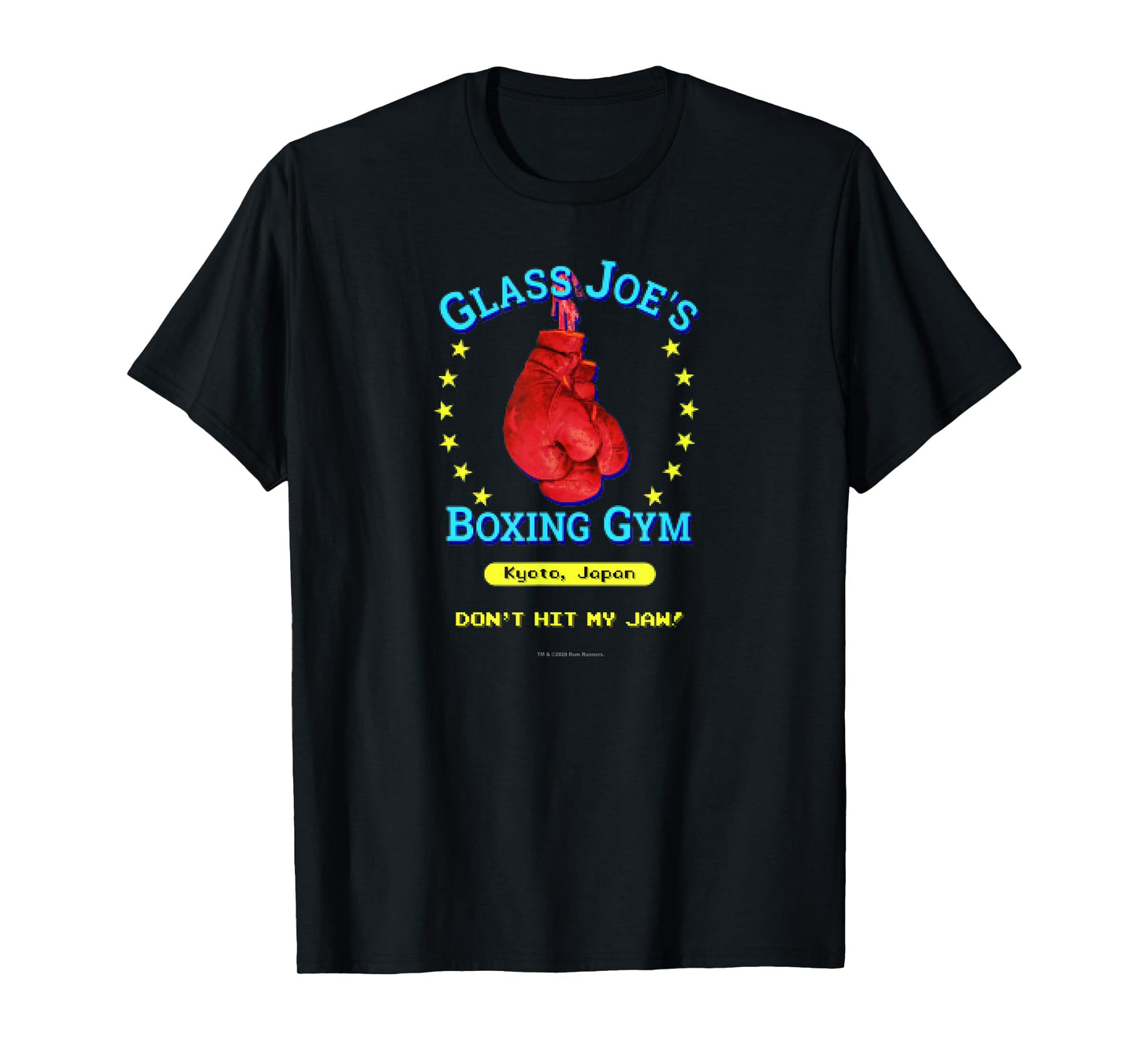 Glass Joe's Boxing Gym Funny Nerdy Vintage Video Game T-Shirt