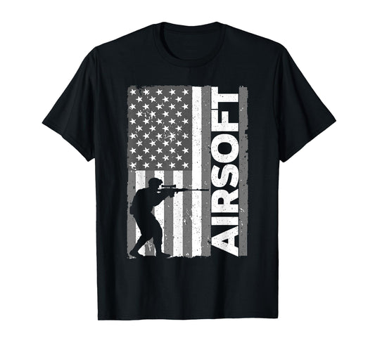 Cool Airsoft Art For Men Women Airsoft Gun Airsoft Player T-Shirt