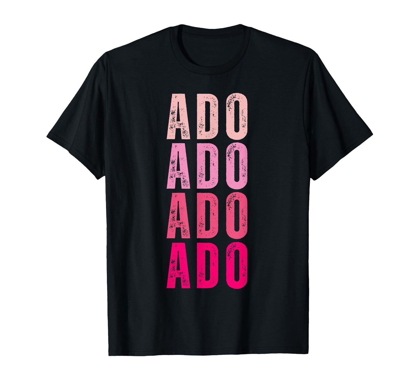 Vintage Ado Personalized Name I Love Ado T-Shirt