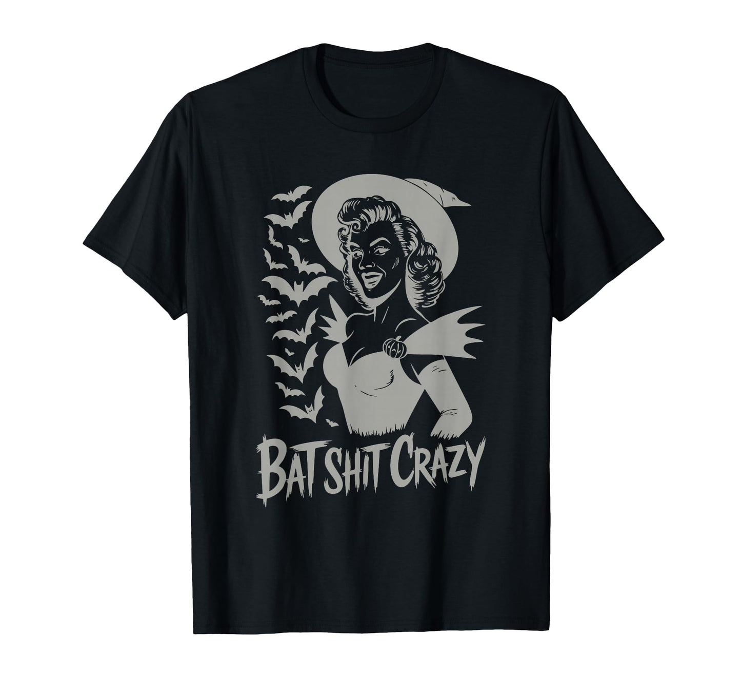 Retro Witch Halloween Humor T-Shirt