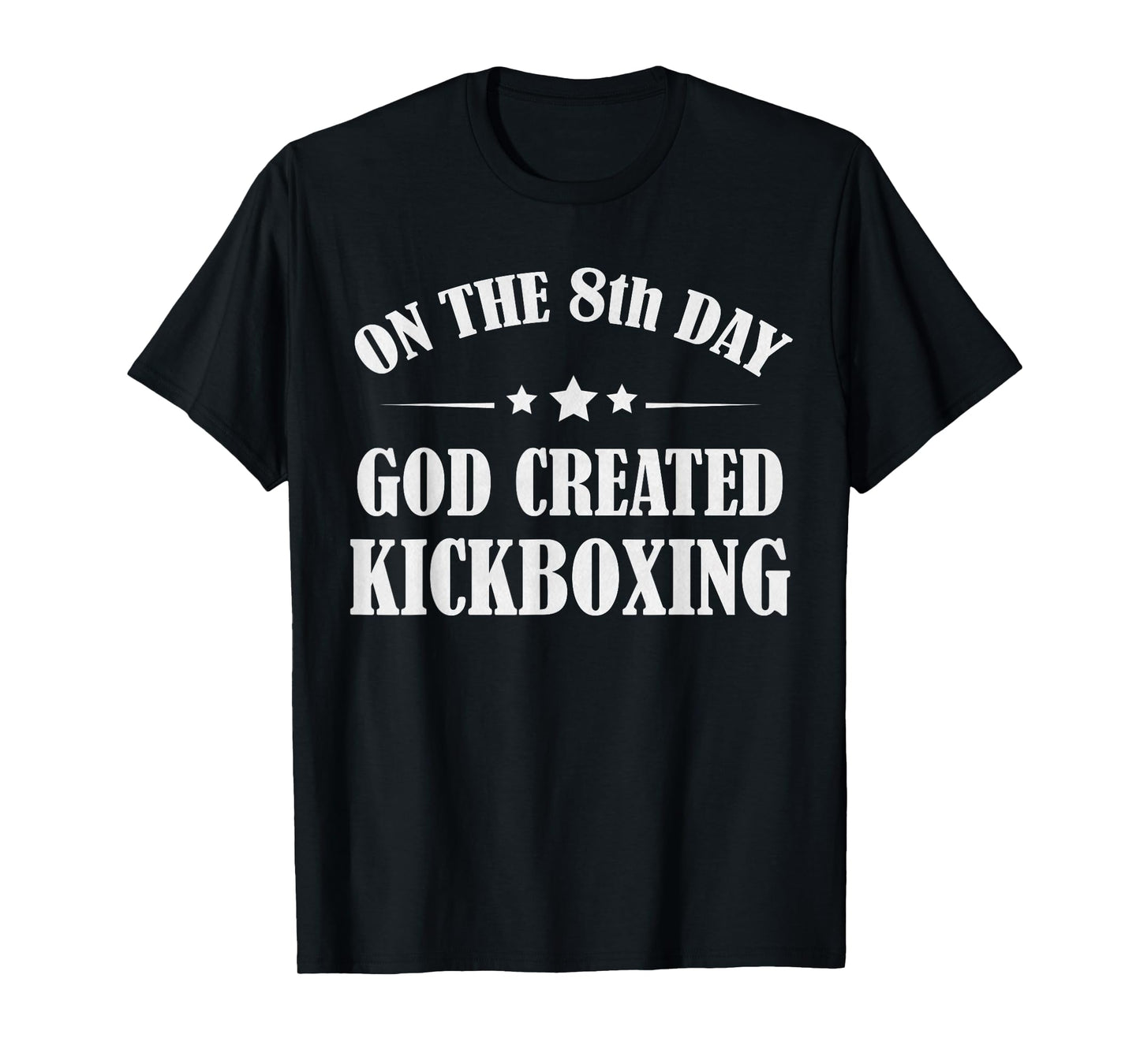Funny Kickboxing Gift Bible Martial Arts Kick Boxing Quote T-Shirt