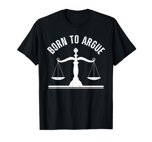 Cool Lawyer Art For Men Women Law Justice Paralegal Attorney T-Shirt