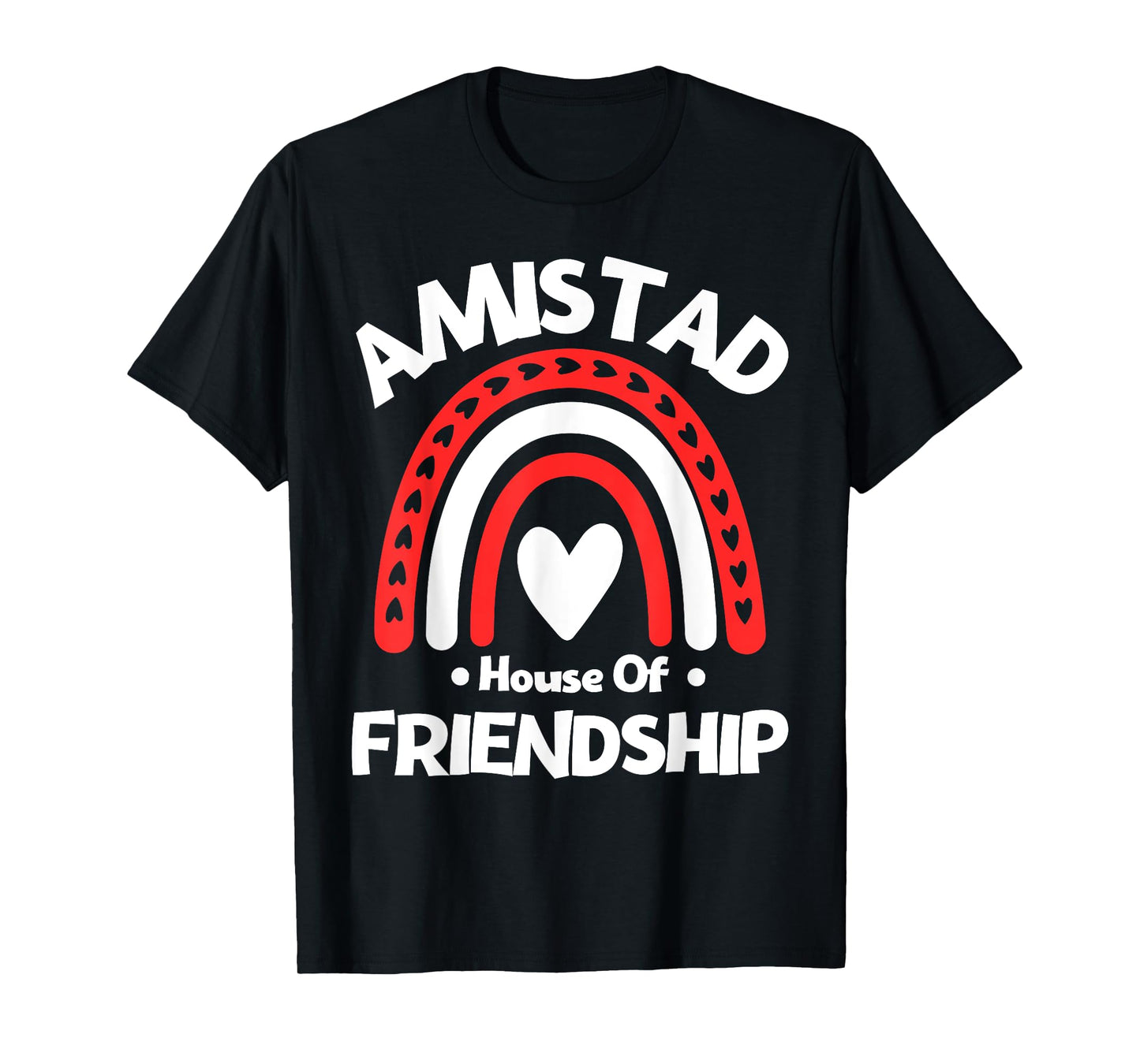 Amistad House of Friendship Vintage Rainbow Spirit T-Shirt