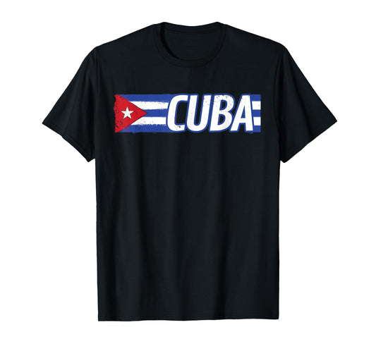 Cuban Flag Shirt Cuban Heritage Month Patriotic T-Shirt