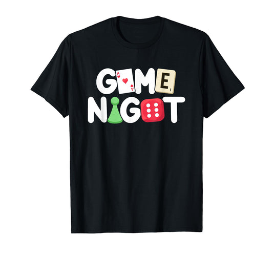 Game Night Host Board Games Trivia Night Team Women Men T-Shirt