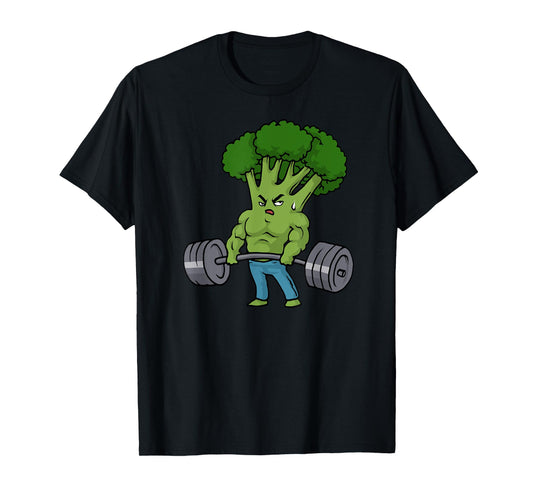 Deadlift Tshirt Broccoli Gym Fitness Motivation Bodybuilding T-Shirt
