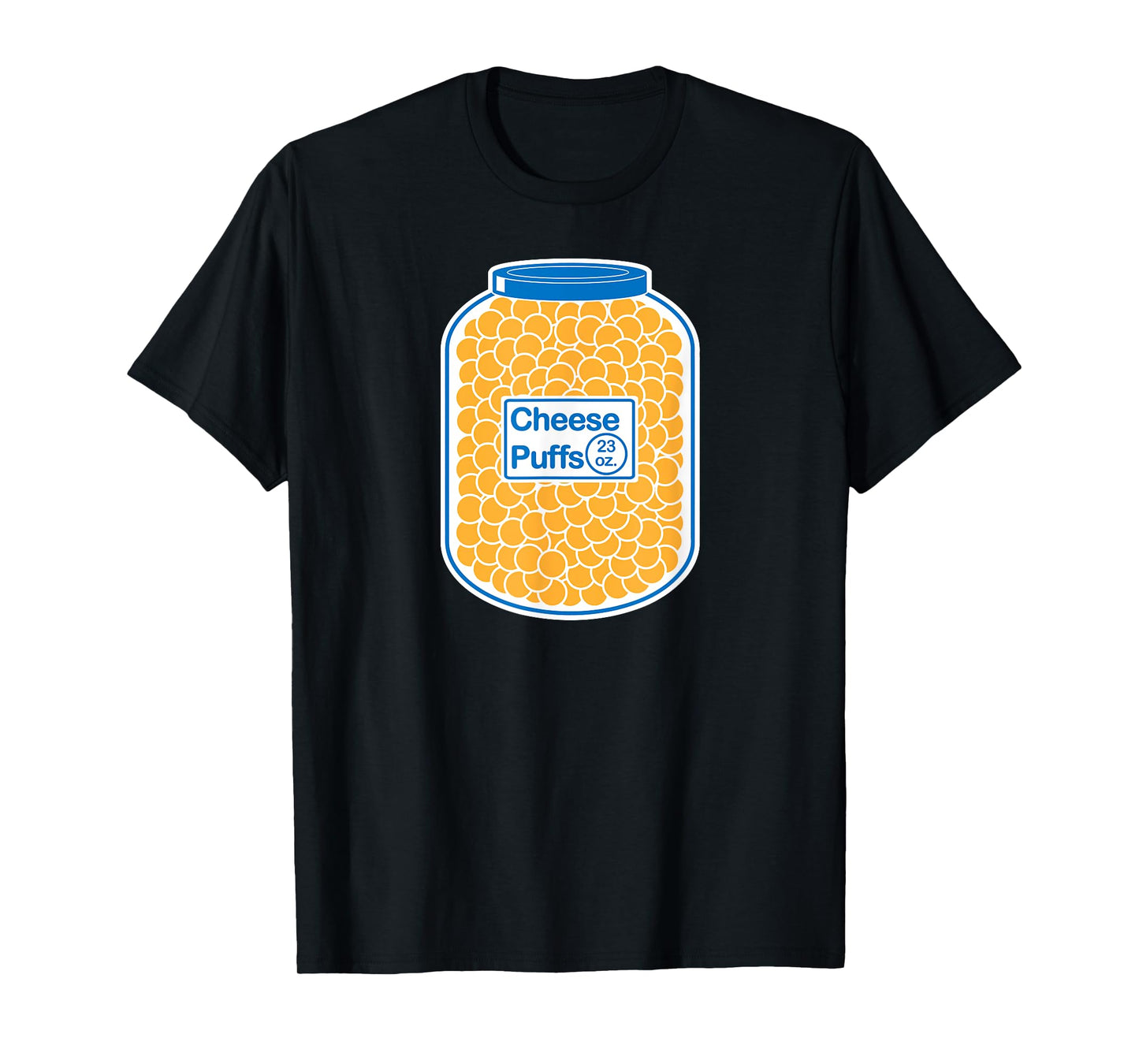 Cheese Puffs Workout T Shirt lifting Tee Cheese ball Funny T-Shirt