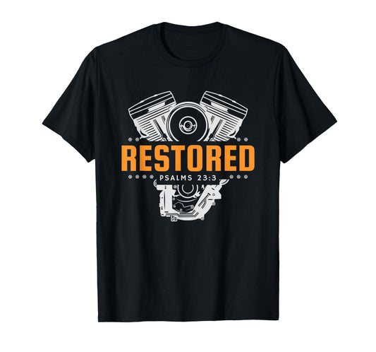 Christian Mechanic Restored Cars Automobile T-Shirt