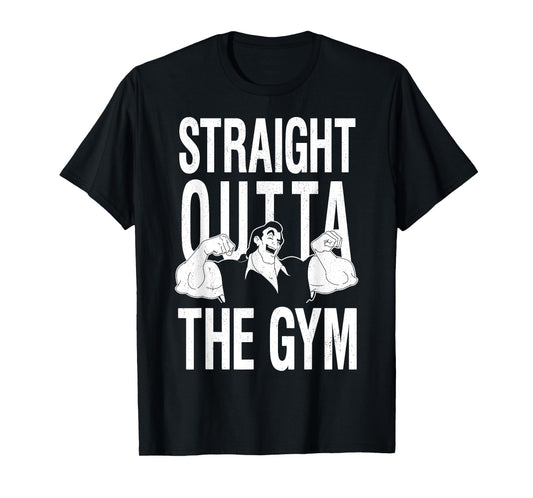 Disney Beauty and the Beast Gaston Straight Outta The Gym T-Shirt
