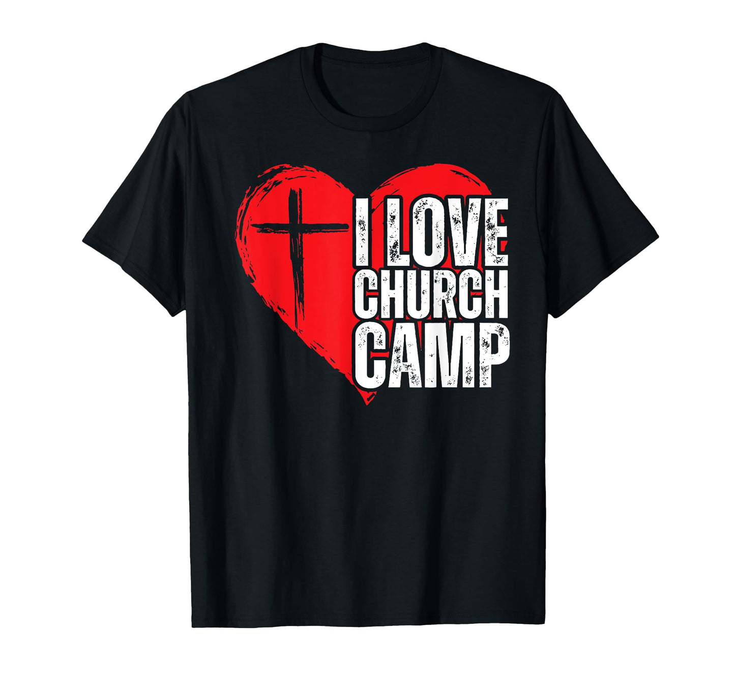 I Love Church Camp VBS Vacation Bible School Jesus VBS Crew T-Shirt