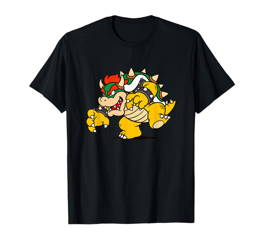Super Mario Bowser Big Bad Classic Portrait T-Shirt