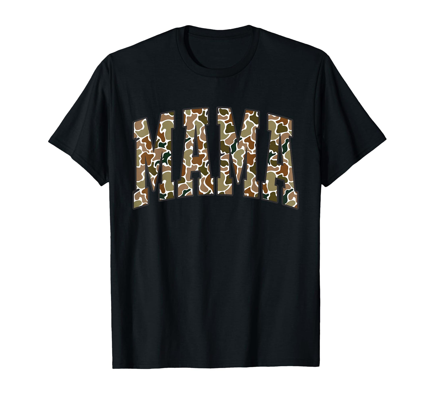 Retro Camo Hunting Mama Old Camo Mom Mother's Day Gift T-Shirt