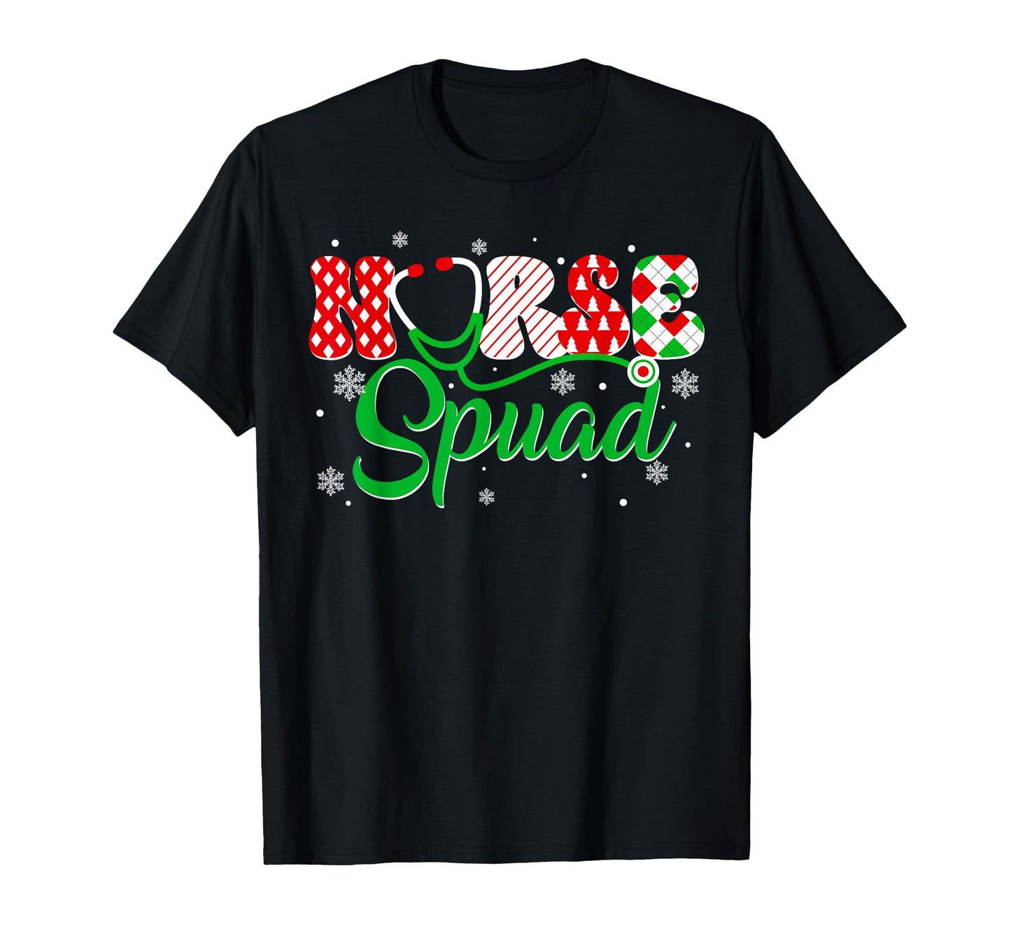 Groovy Christmas RN CNA ICU Nurse Men Women Xmas Santa T-Shirt