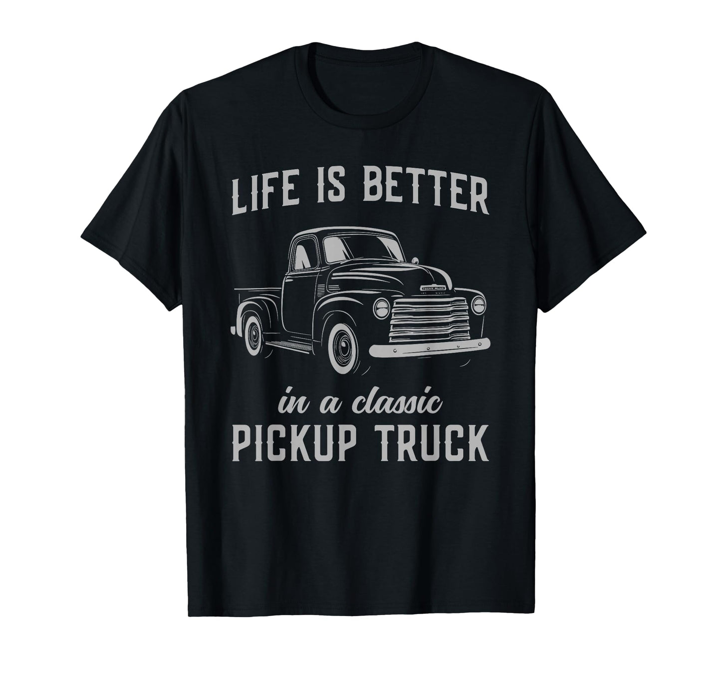 Classic Pickup Truck Guy Vintage T-Shirt